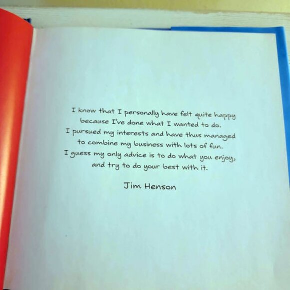 Jim Henson’s Doodle Dreams HC • Muppets & Sesame Street Gift Book Inspirational - Picture 4 of 13